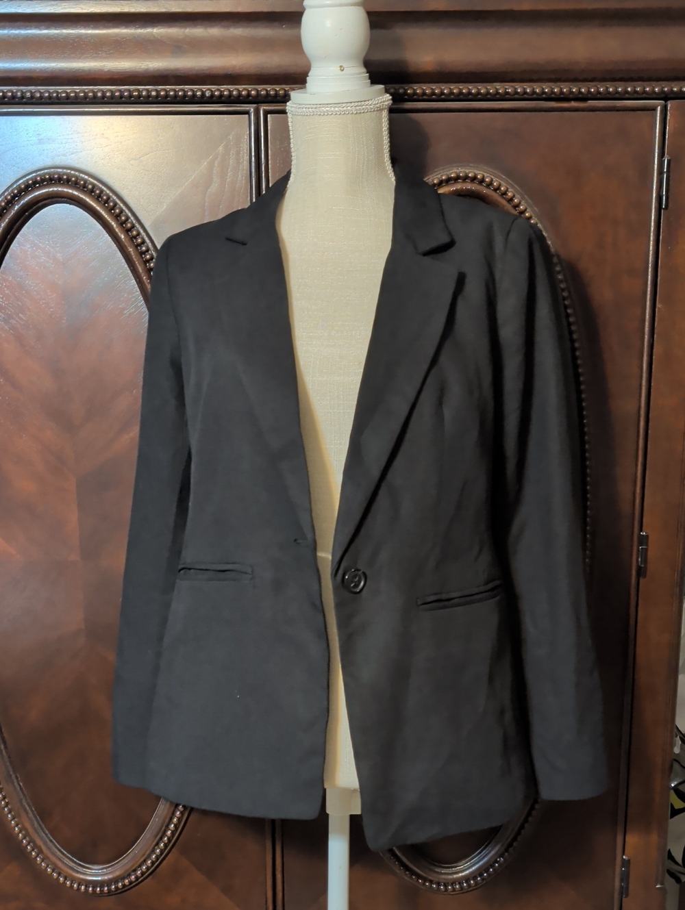 Women's Loft Size 2 Black Classic Business Casual Old Money Blazer
